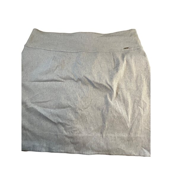 SC & Co White/Blue tweed looking skort with pockets Rayon‎ blend XXL - Picture 3 of 8